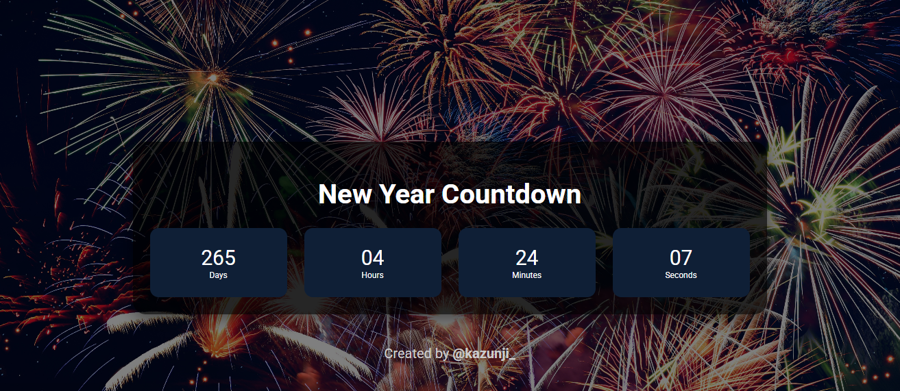 New Year Countdown